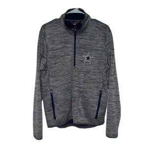 Dallas cowboys Sweater Size M Unisex Men/Women Gray NFL Pullover Dallas Star